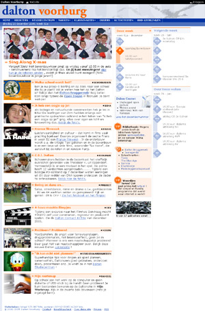 Screenshot www.daltonvoorburg.nl